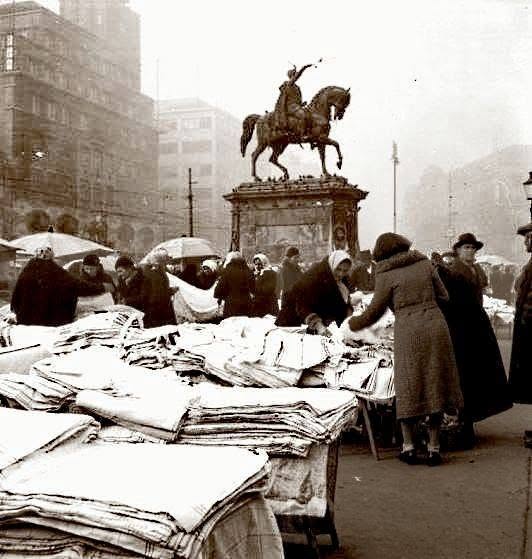 Trg bana Jelačića 1939. godine, pod banom